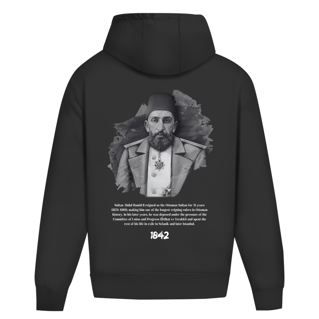 ABDÜLHAMID SULTAN - OVERSIZED HOODIE BACKPRINT - Edeltürke