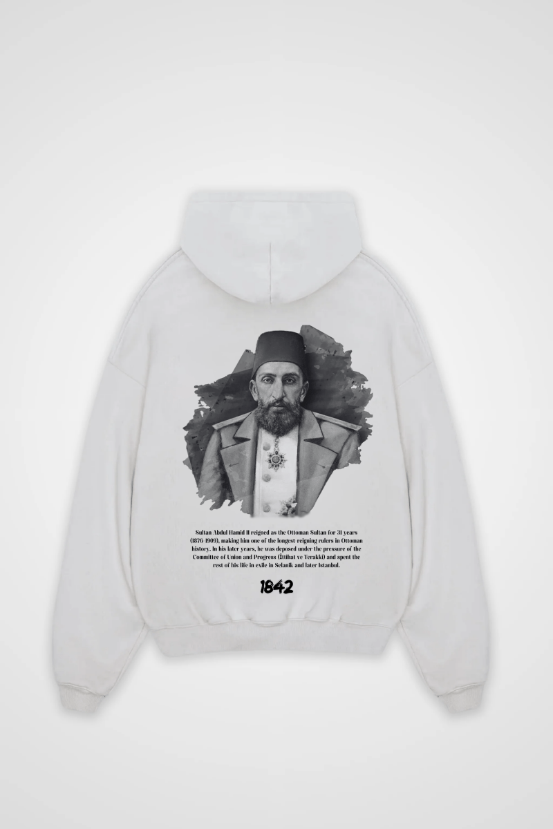 ABDÜLHAMID SULTAN - OVERSIZED HOODIE BACKPRINT - Edeltürke