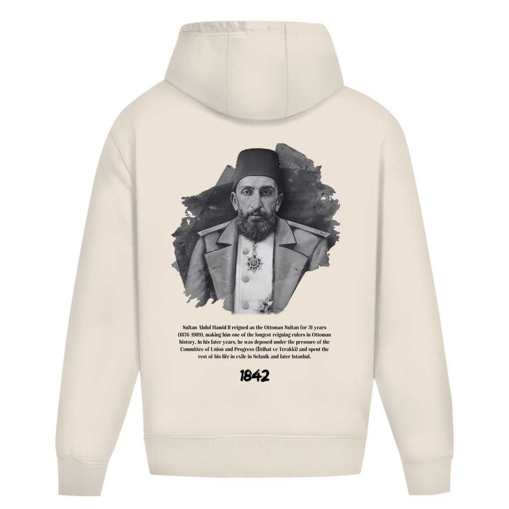 ABDÜLHAMID SULTAN - OVERSIZED HOODIE BACKPRINT - Edeltürke