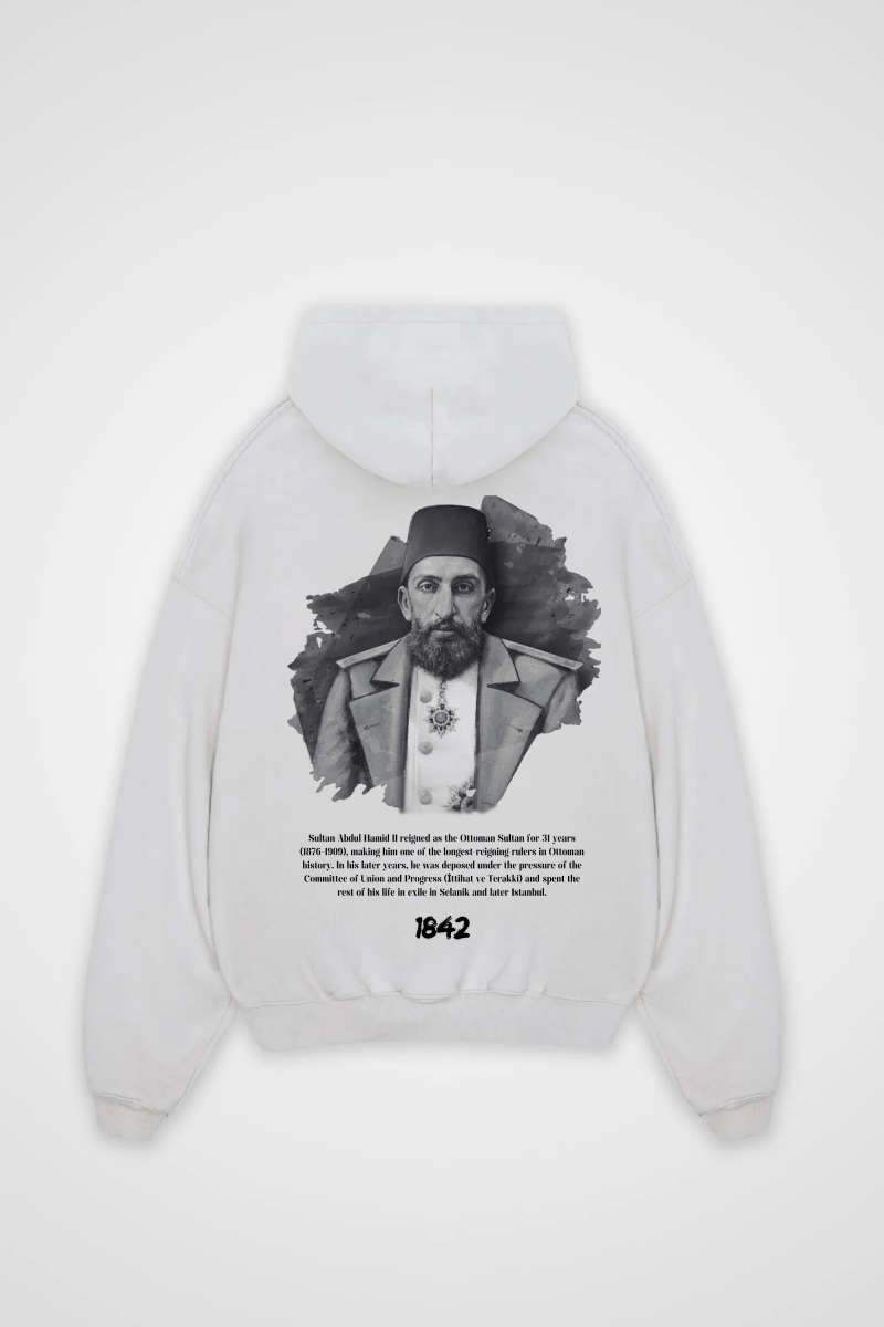 ABDÜLHAMID SULTAN - OVERSIZED HOODIE BACKPRINT - Edeltürke