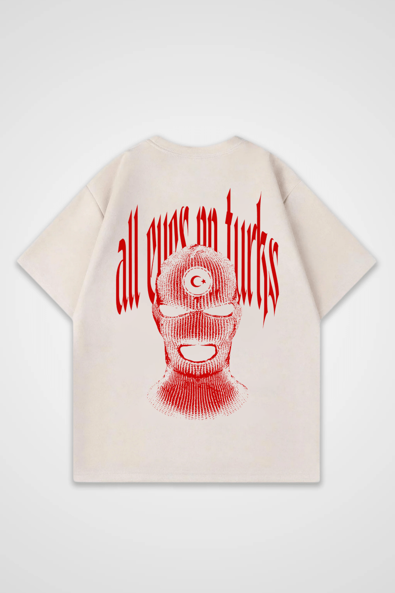 ALL EYES ON TURKS - OVERSIZED SHIRT BACKPRINT - Edeltürke