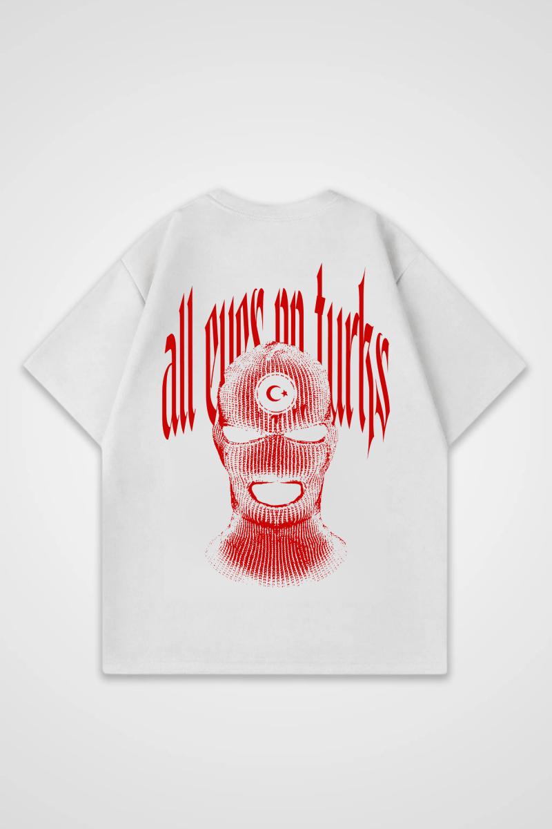 ALL EYES ON TURKS - OVERSIZED SHIRT BACKPRINT - Edeltürke