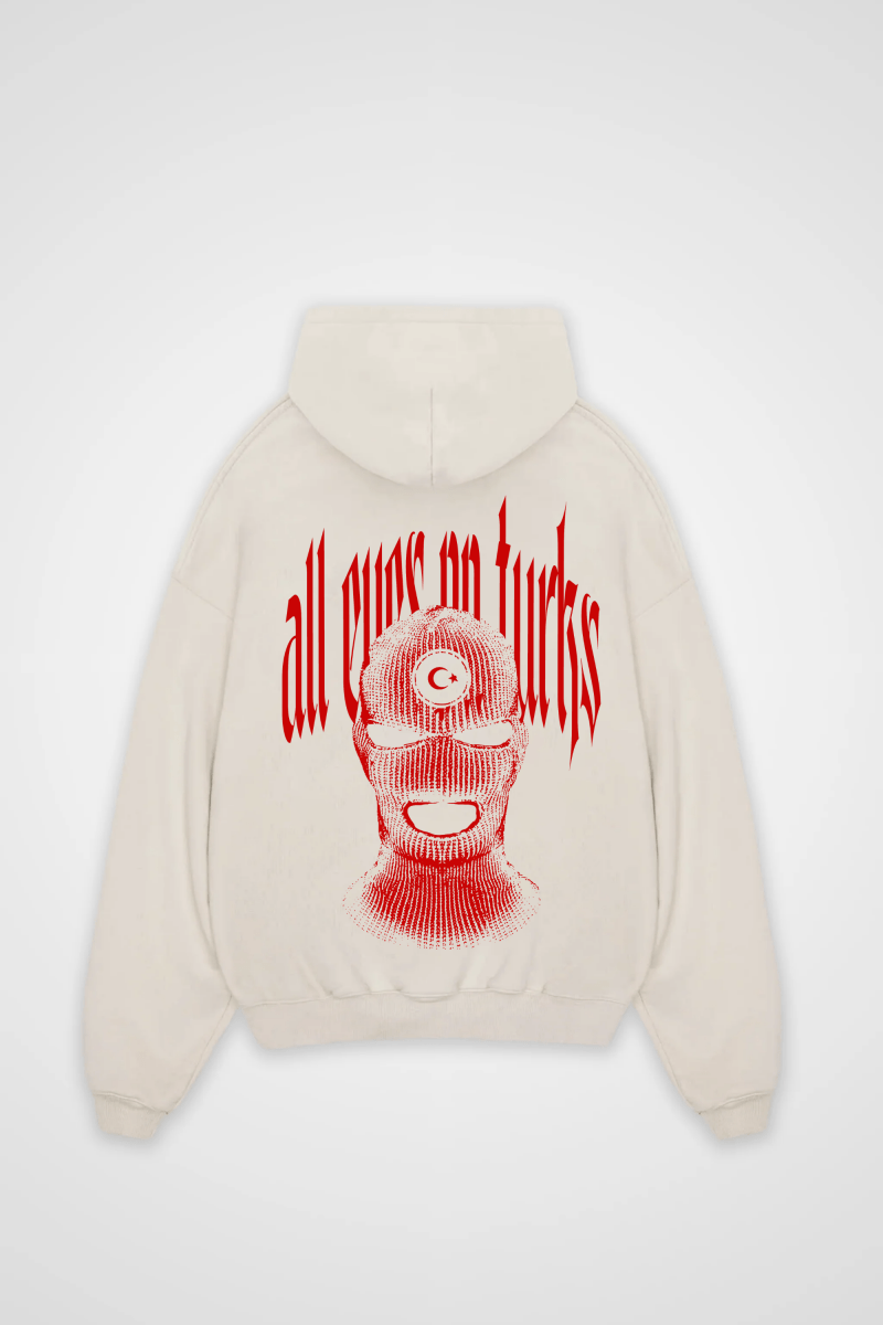 ALL EYES - OVERSIZED HOODIE BACKPRINT - Edeltürke