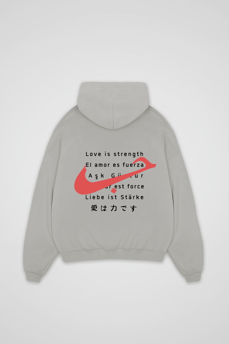 ASK - OVERSIZED HOODIE BACKPRINT - Edeltürke