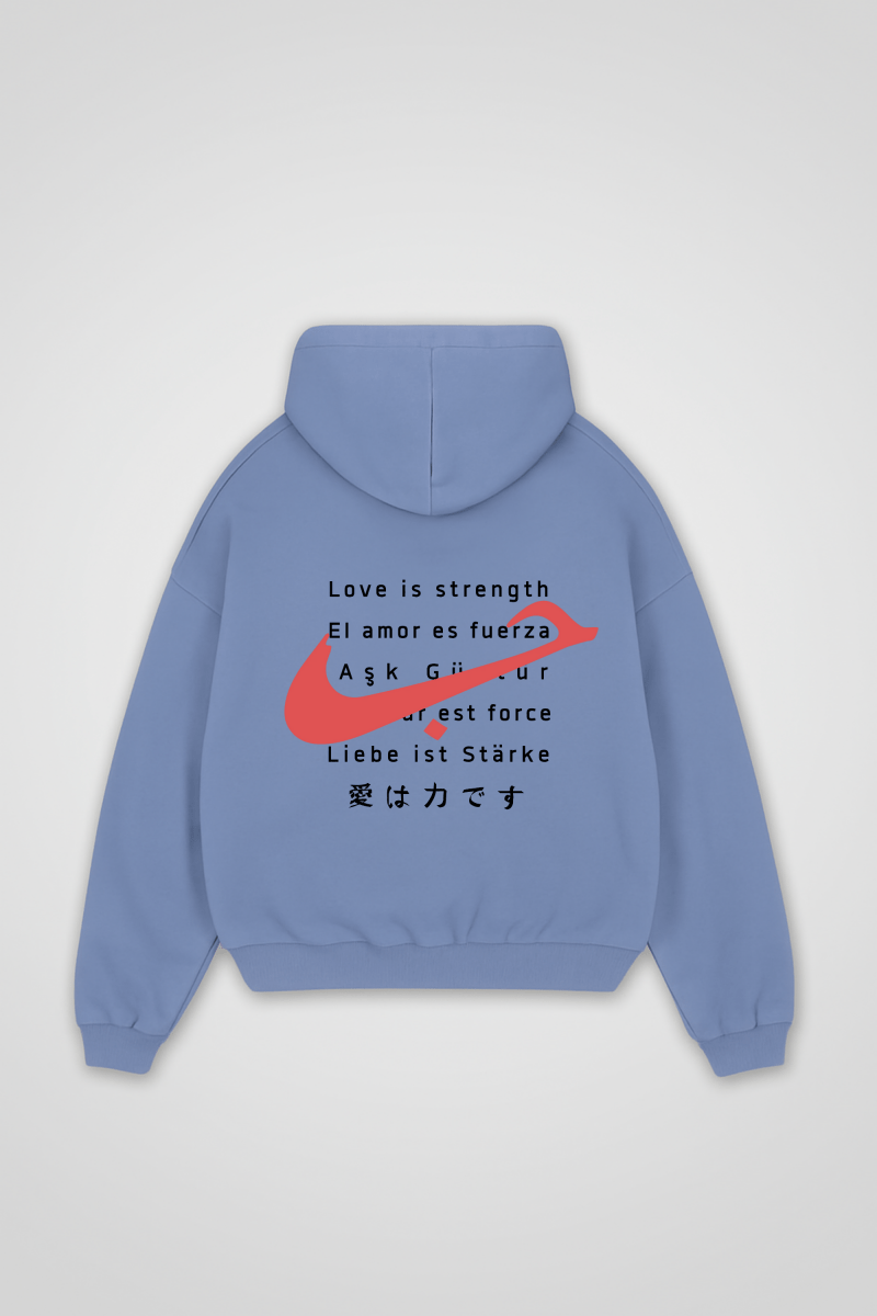 ASK - OVERSIZED HOODIE BACKPRINT - Edeltürke