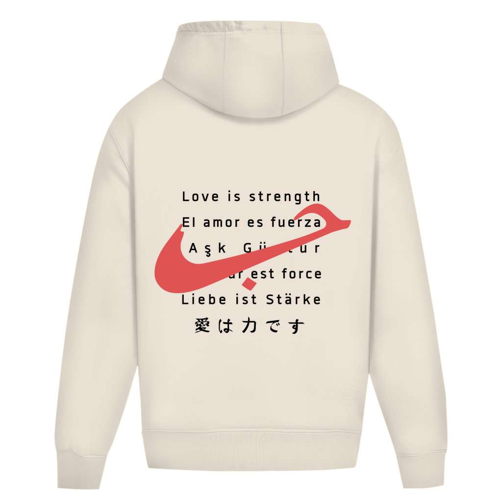 ASK - OVERSIZED HOODIE BACKPRINT - Edeltürke