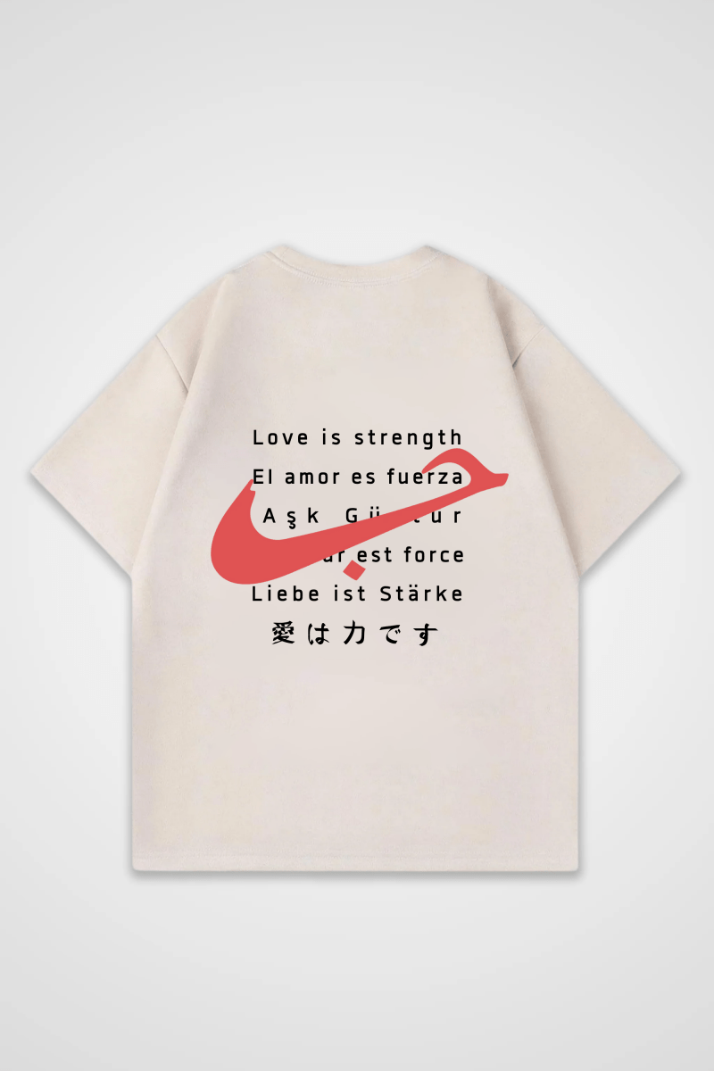 ASK - OVERSIZED SHIRT BACKPRINT - Edeltürke