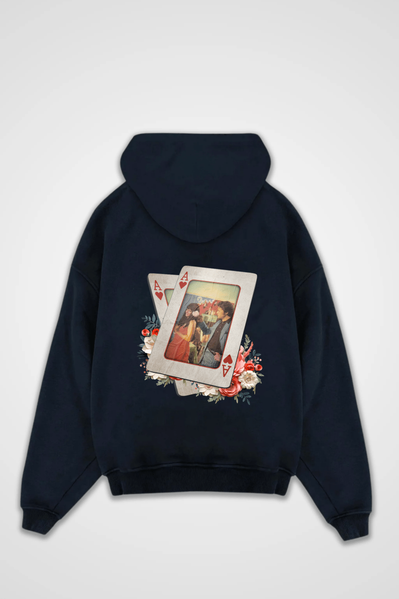 ASK - OVERSIZED ZIPPER HOODIE - Edeltürke