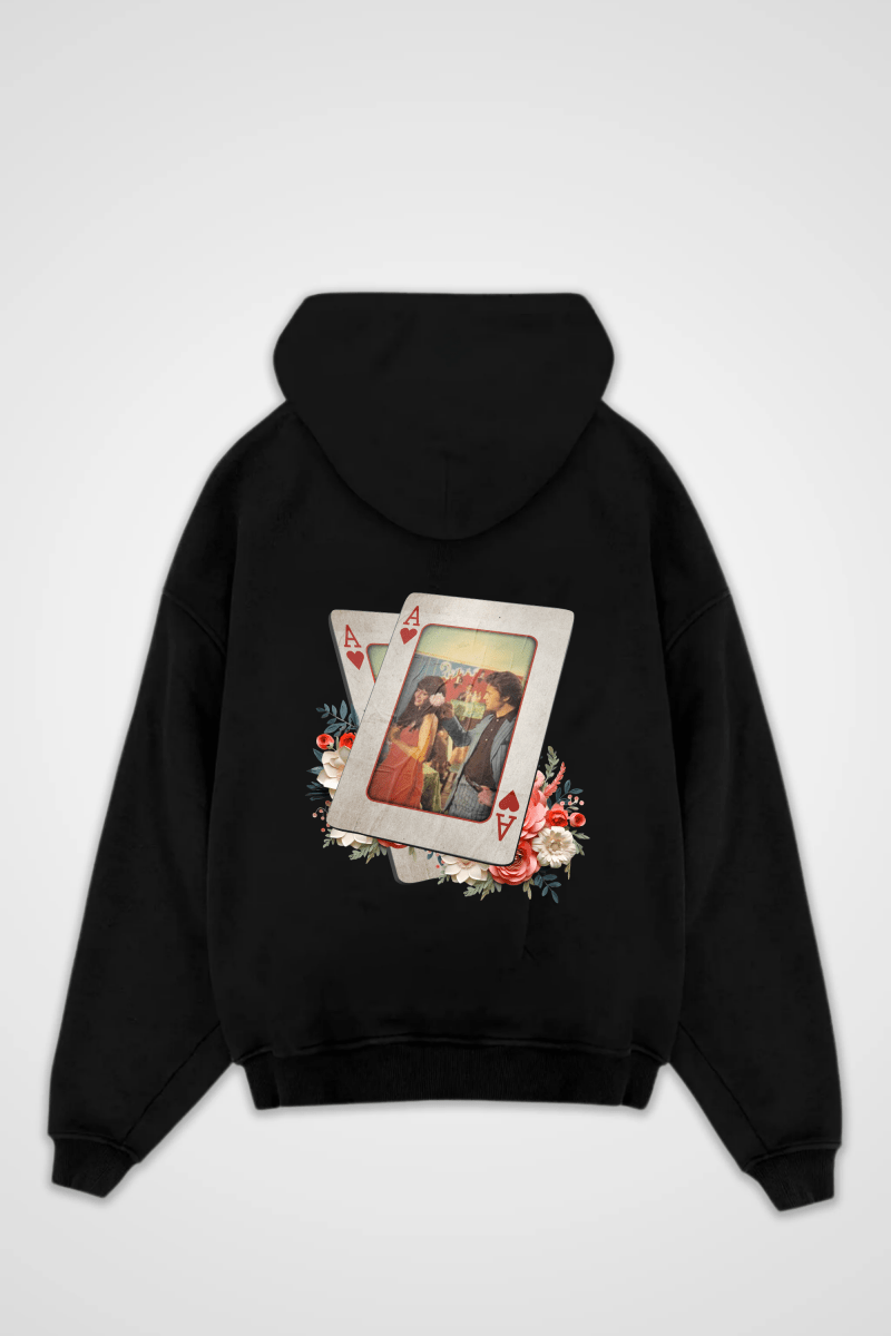 ASK - OVERSIZED ZIPPER HOODIE - Edeltürke