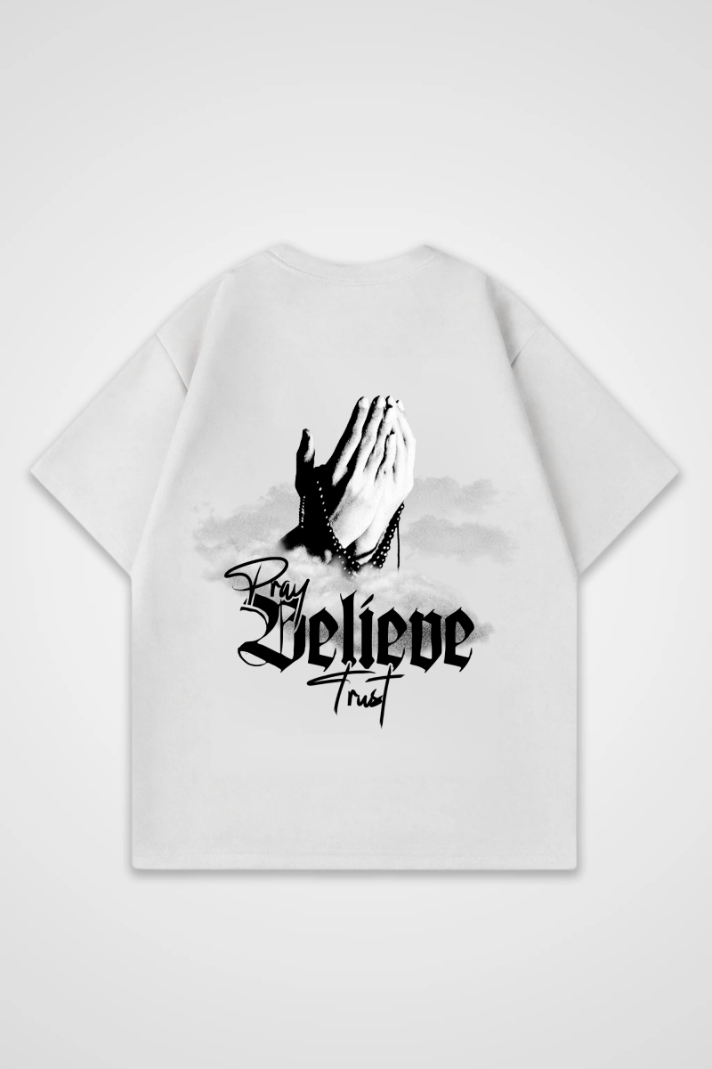 BELIEVE - OVERSIZED SHIRT - Edeltürke