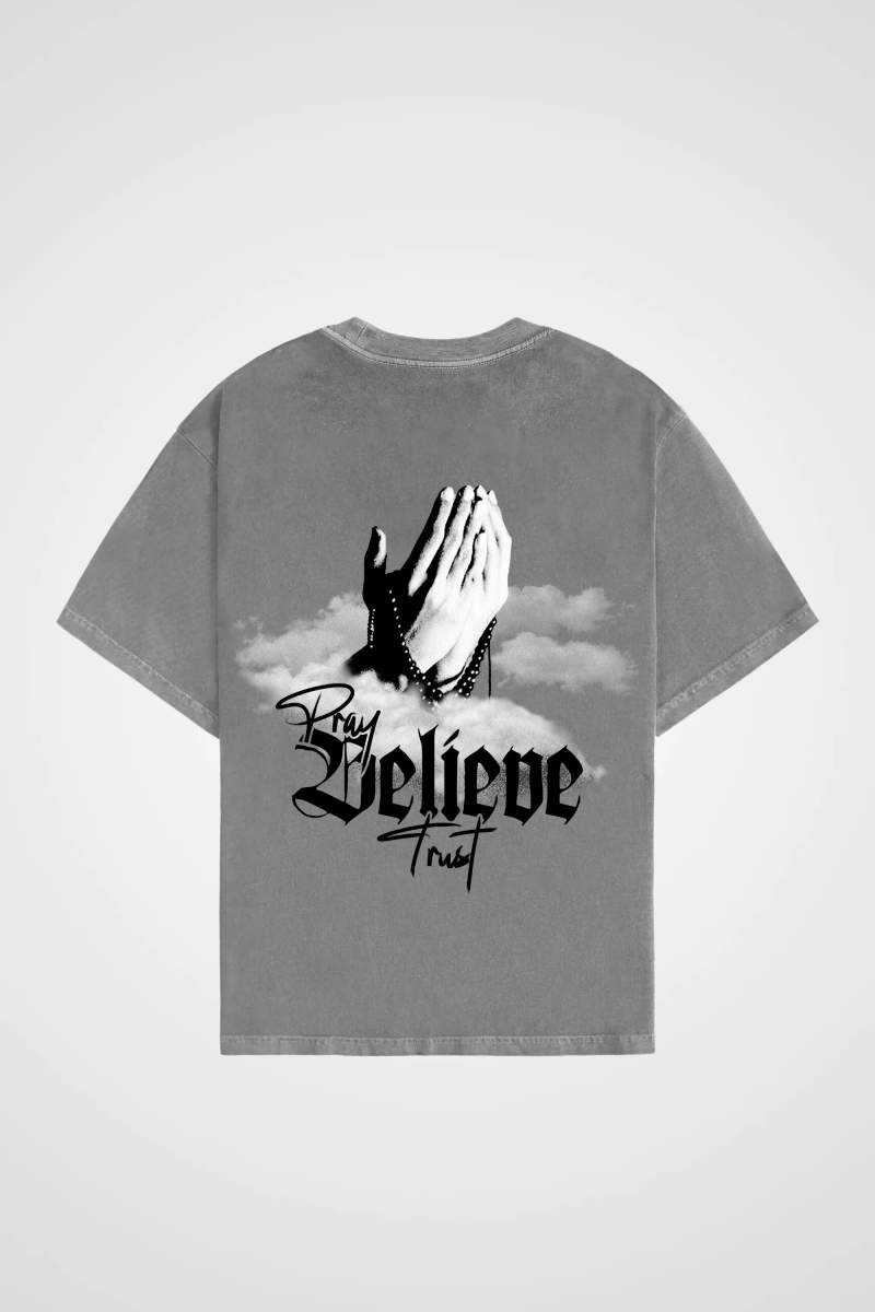 BELIEVE - OVERSIZED SHIRT - Edeltürke