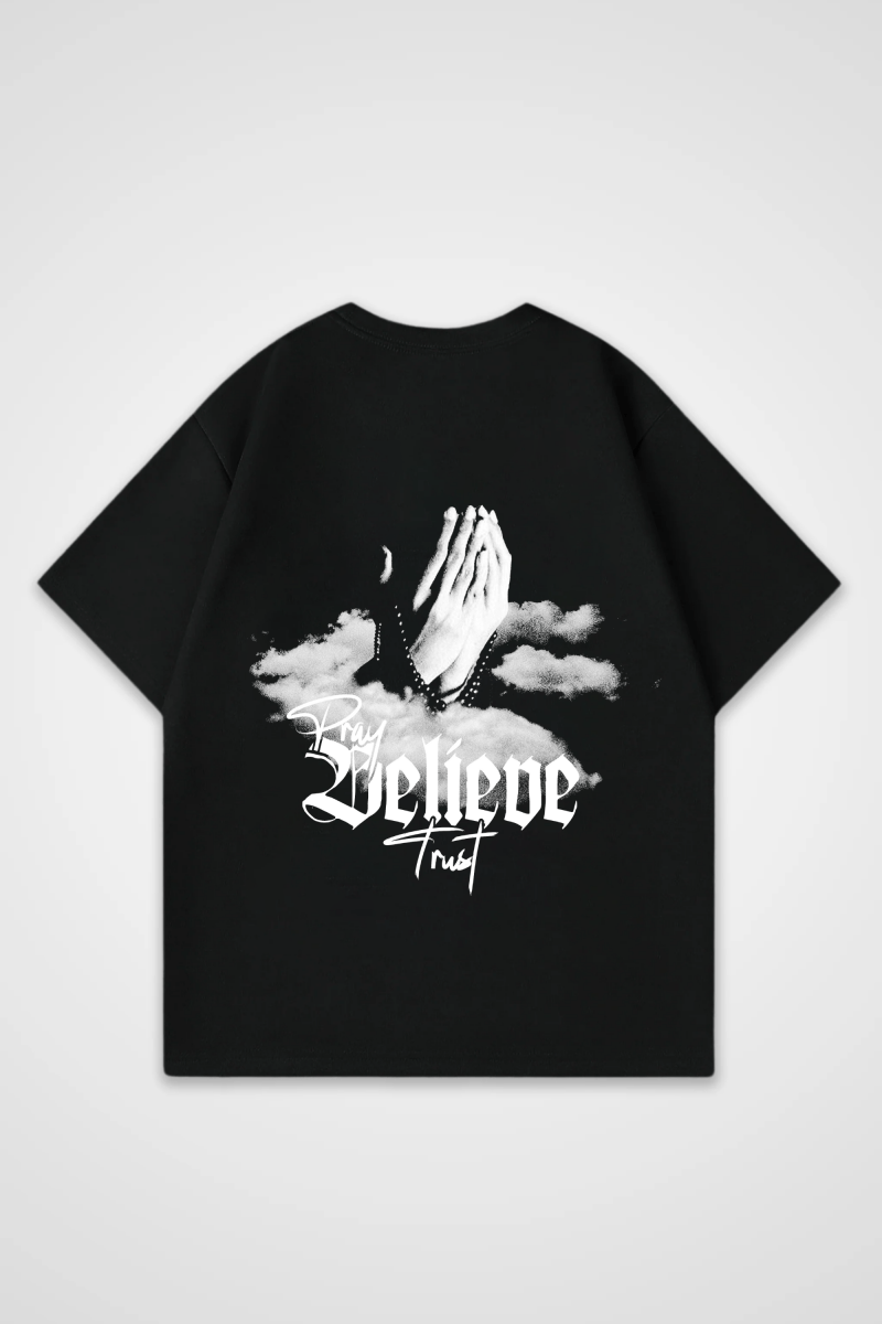 BELIEVE - OVERSIZED SHIRT - Edeltürke