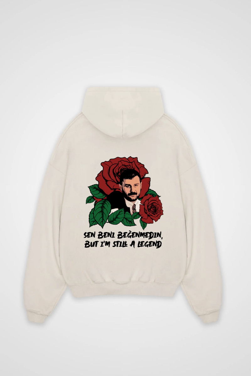 BÜLBÜL - OVERSIZED HOODIE BACKPRINT - Edeltürke