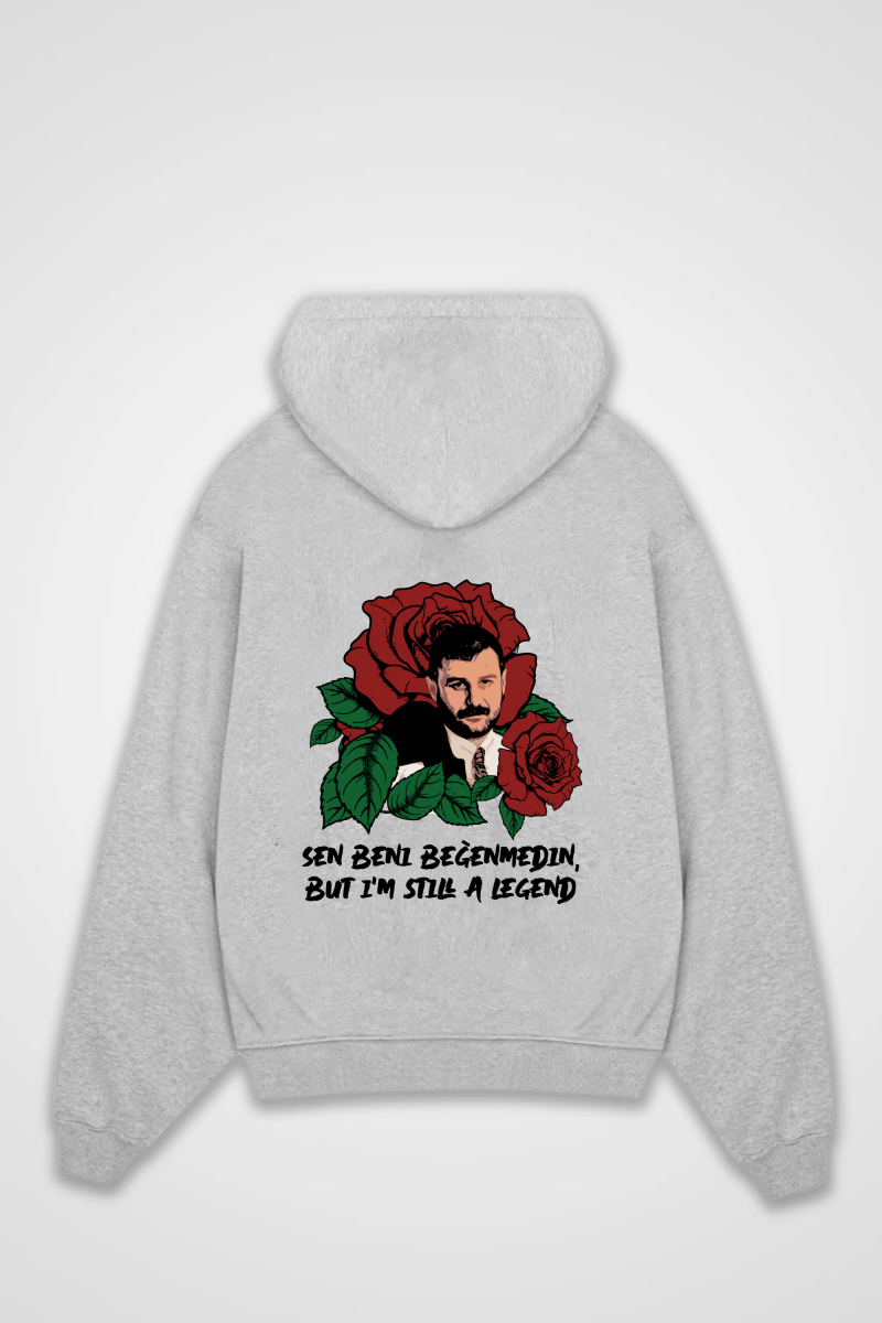 BÜLBÜL - OVERSIZED ZIPPER HOODIE - Edeltürke
