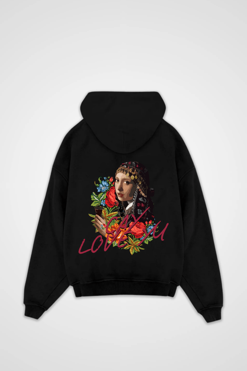 CAY LOVE YU - OVERSIZED HOODIE BACKPRINT - Edeltürke