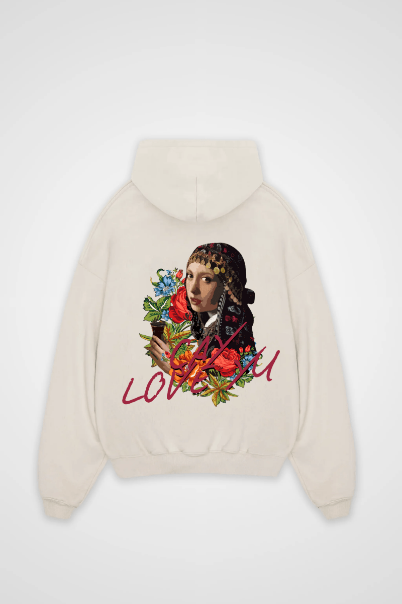 CAY LOVE YU - OVERSIZED HOODIE BACKPRINT - Edeltürke