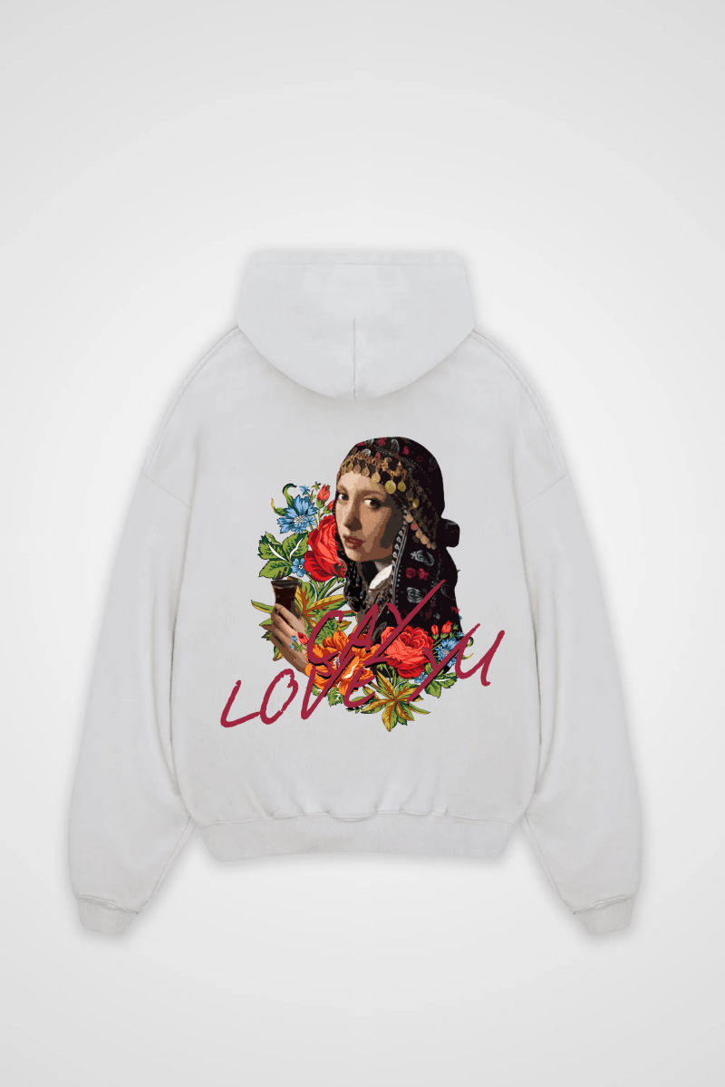 CAY LOVE YU - OVERSIZED HOODIE BACKPRINT - Edeltürke