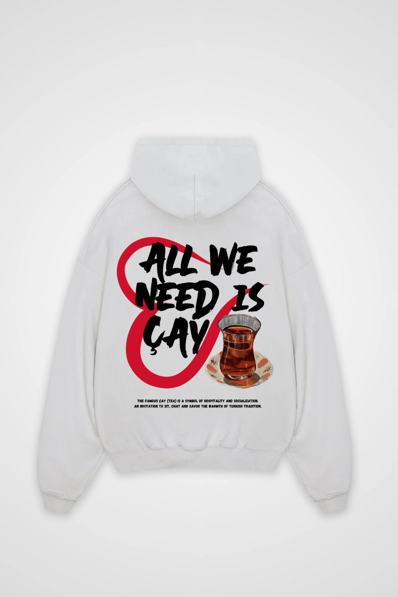 CAY - OVERSIZED HOODIE BACKPRINT - Edeltürke