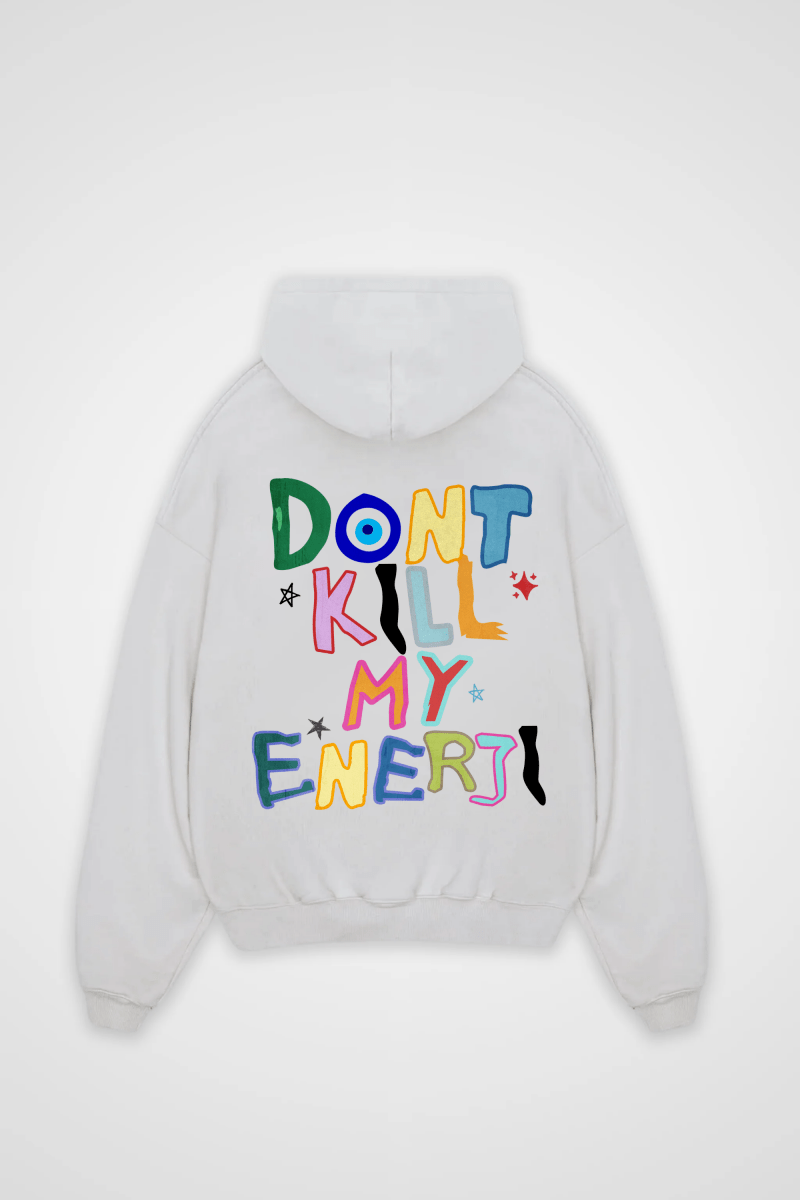 ENERJI - OVERSIZED HOODIE BACKPRINT - Edeltürke