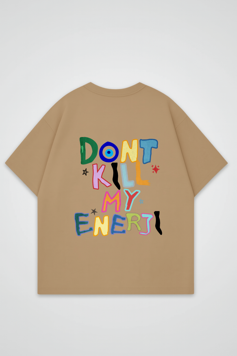 ENERJI - OVERSIZED SHIRT BACKPRINT - Edeltürke