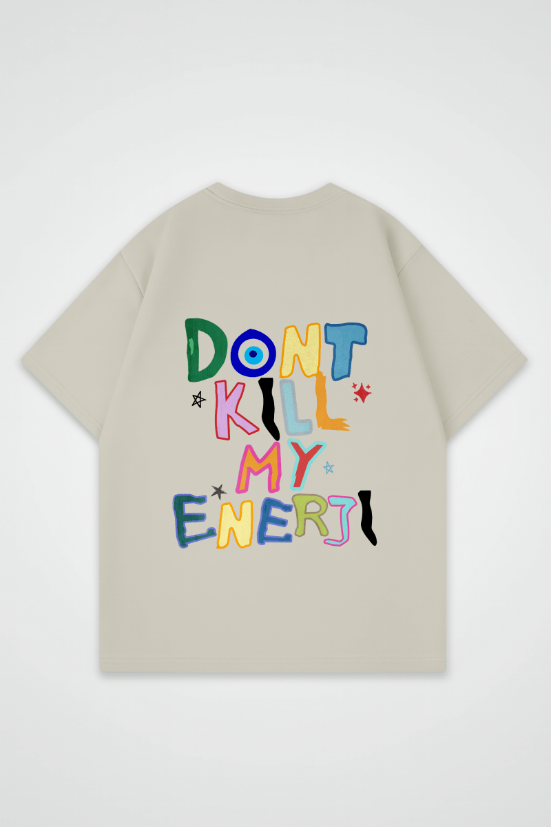 ENERJI - OVERSIZED SHIRT BACKPRINT - Edeltürke