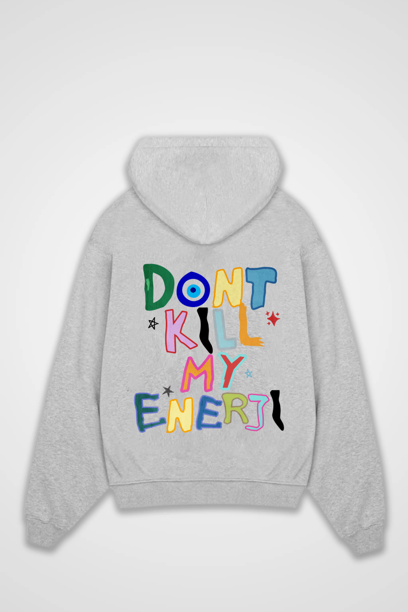 ENERJI - OVERSIZED ZIPPER HOODIE - Edeltürke