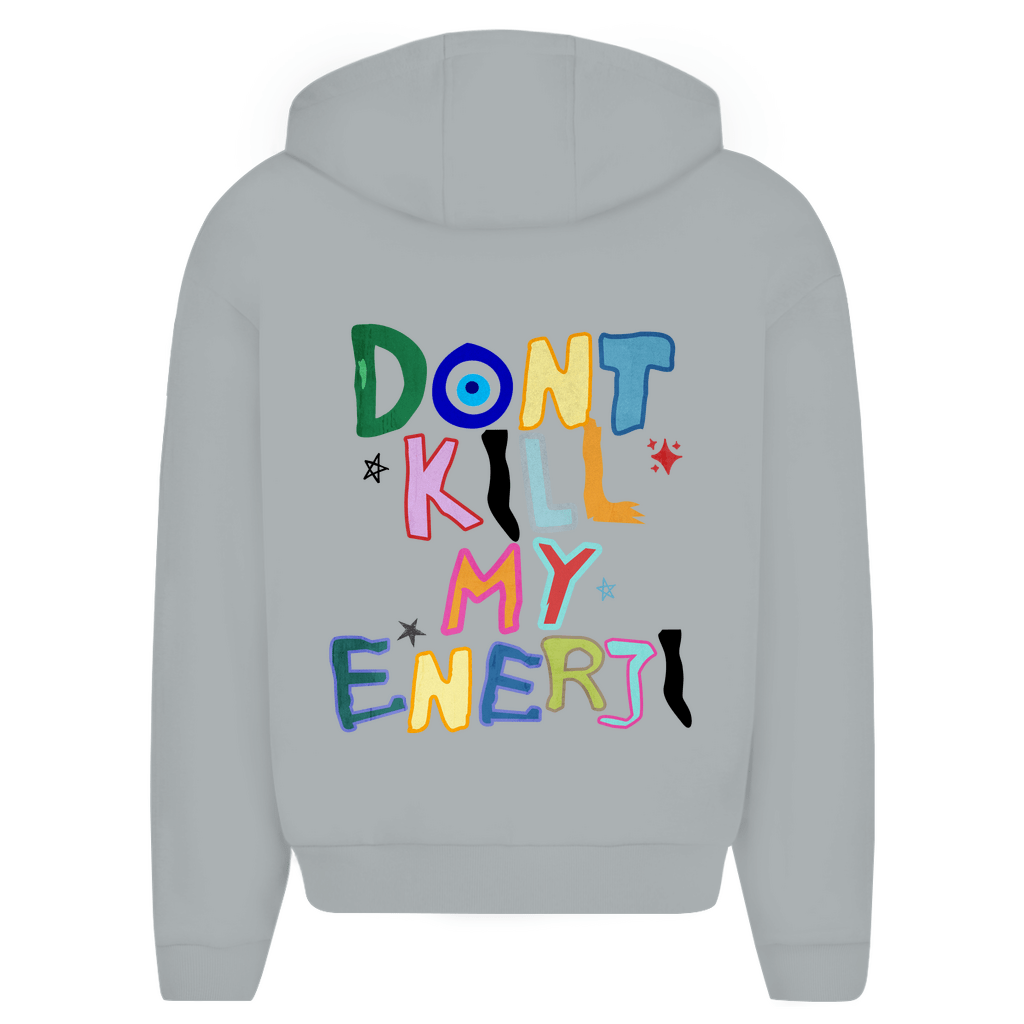 ENERJI - OVERSIZED ZIPPER HOODIE - Edeltürke