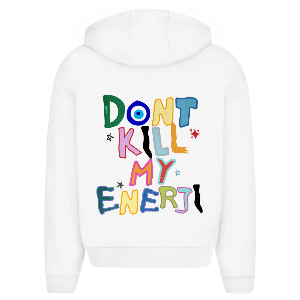 ENERJI - OVERSIZED ZIPPER HOODIE - Edeltürke