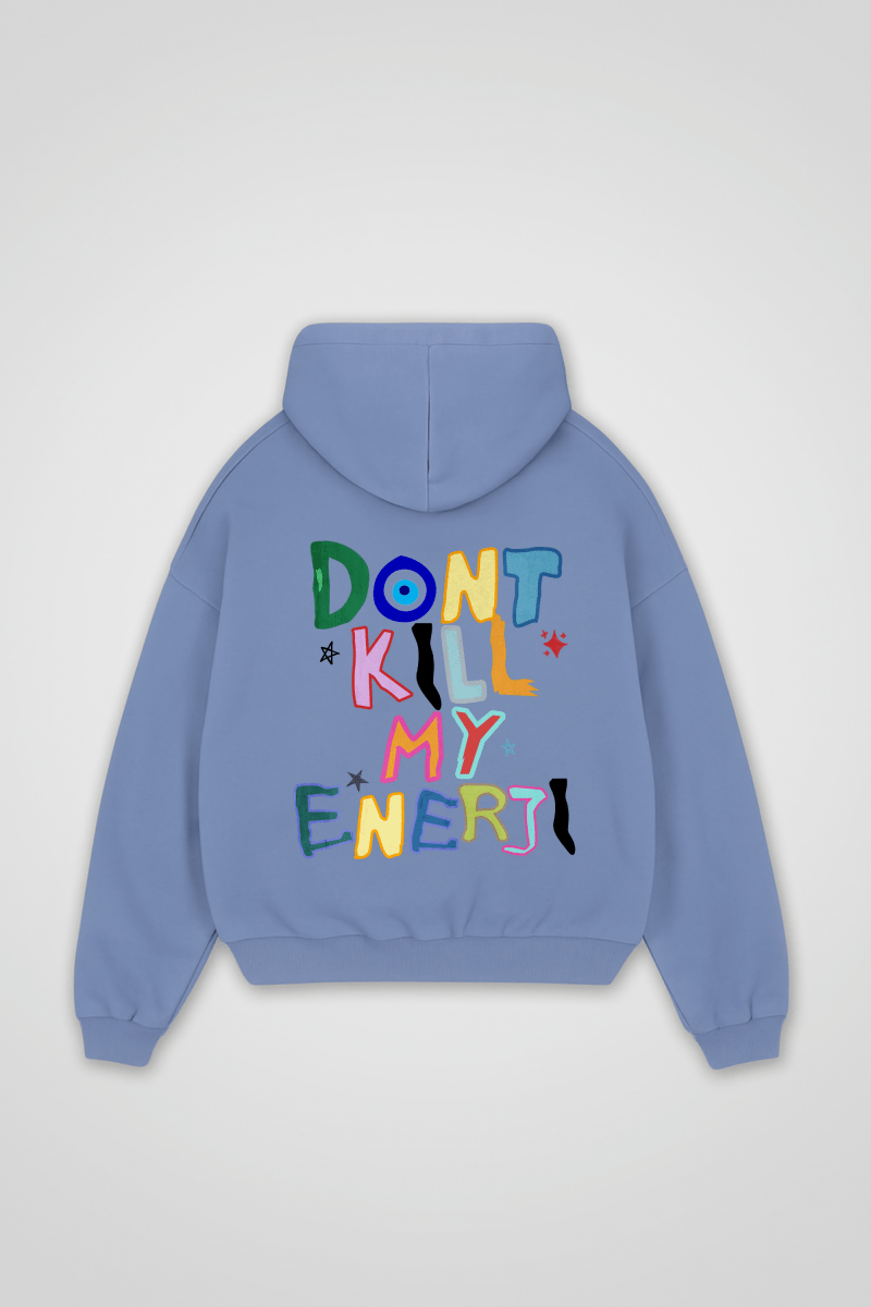 ENERJI - OVERSIZED ZIPPER HOODIE - Edeltürke