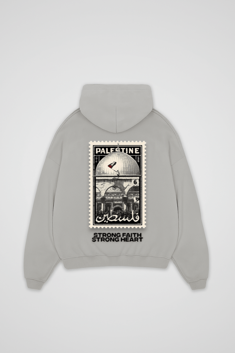 FAITH - OVERSIZED HOODIE BACKPRINT - Edeltürke