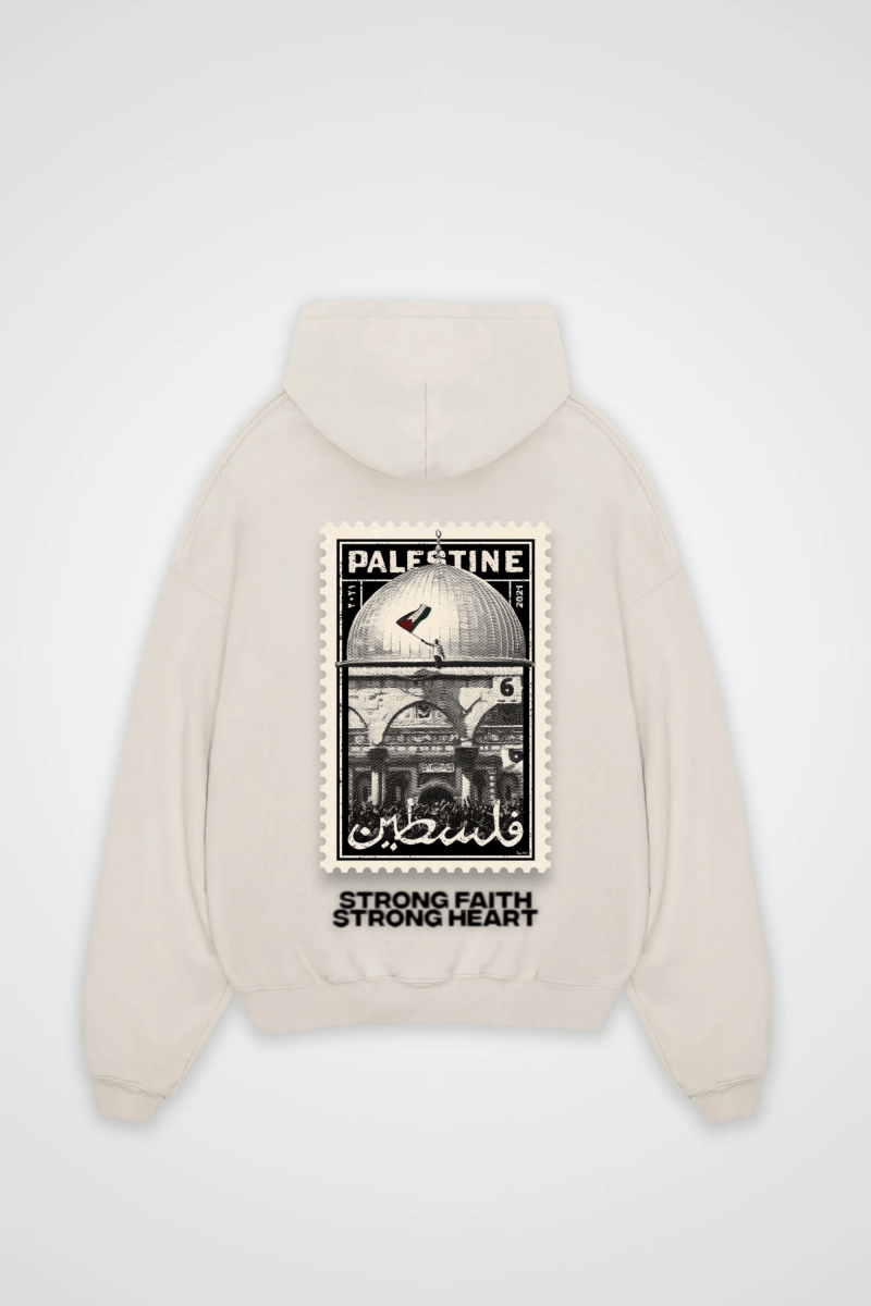 FAITH - OVERSIZED HOODIE BACKPRINT - Edeltürke