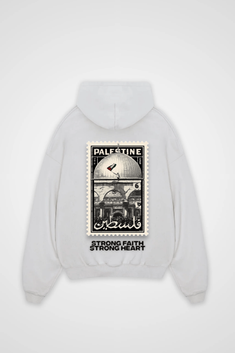 FAITH - OVERSIZED HOODIE BACKPRINT - Edeltürke