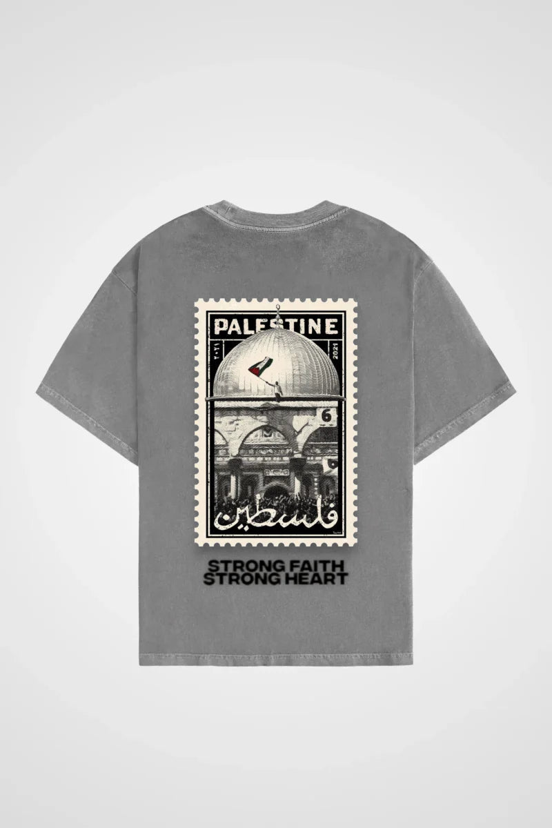 FAITH - OVERSIZED SHIRT BACKPRINT - Edeltürke