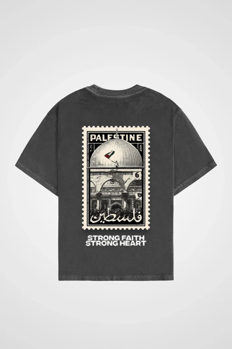 FAITH - OVERSIZED SHIRT BACKPRINT - Edeltürke
