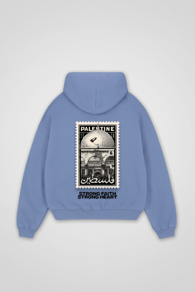 FAITH - OVERSIZED ZIPPER HOODIE - Edeltürke