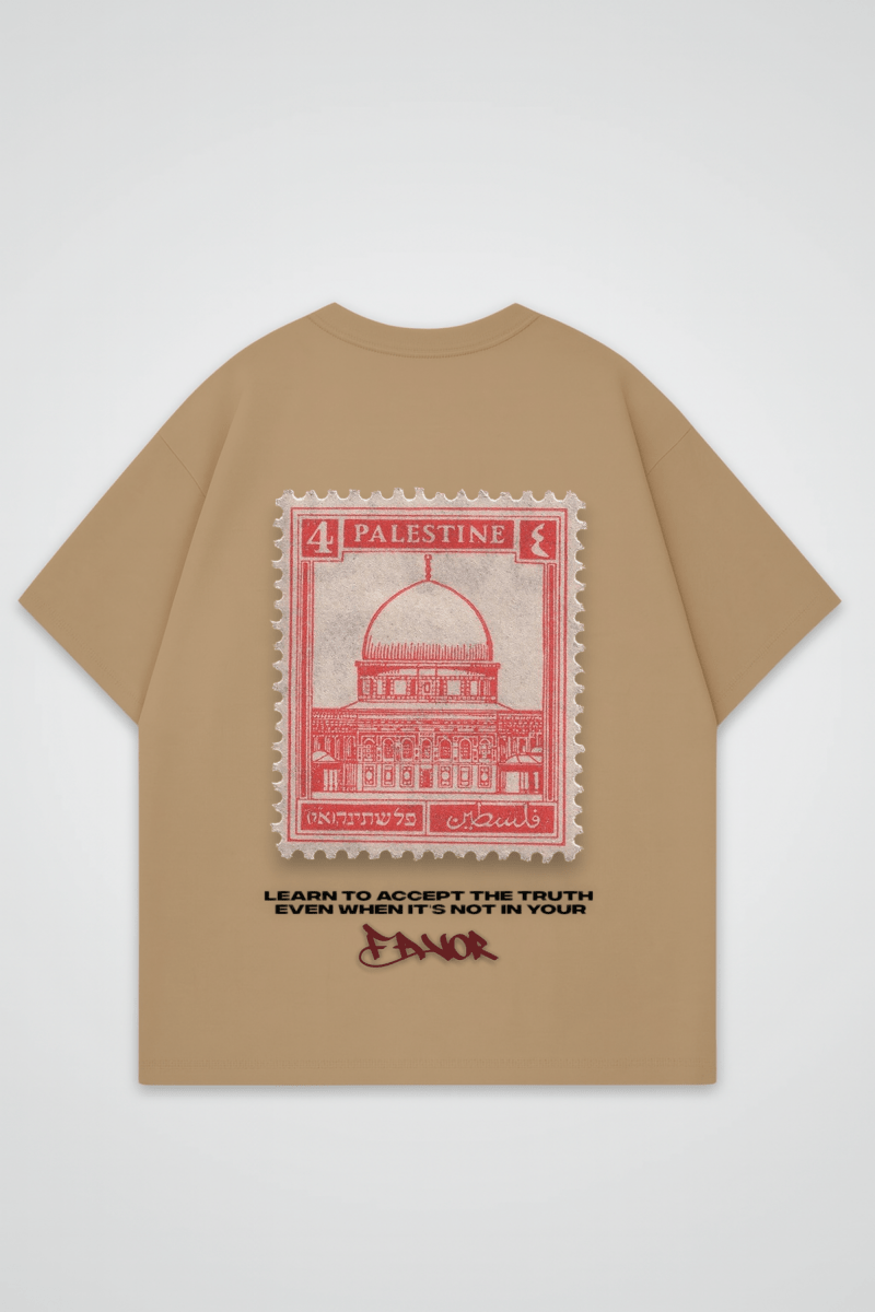 FAVOR - OVERSIZED SHIRT BACKPRINT - Edeltürke