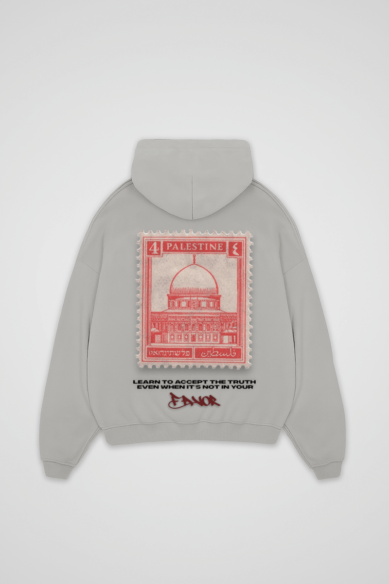 FAVOR - OVERSIZED ZIPPER HOODIE - Edeltürke