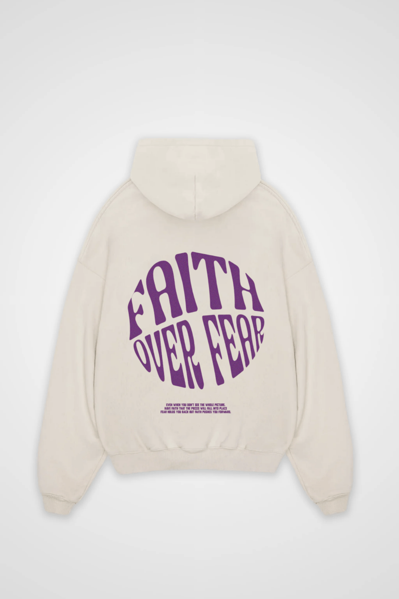 FEAR - OVERSIZED HOODIE BACKPRINT - Edeltürke