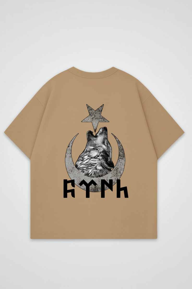 GÖKTÜRK - OVERSIZED SHIRT BACKPRINT - Edeltürke