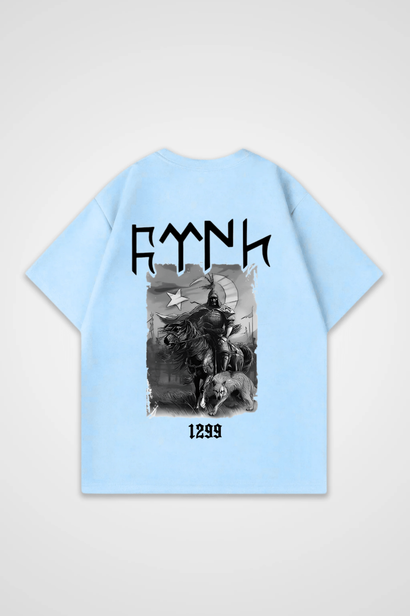 GÖKTÜRK - OVERSIZED SHIRT BACKPRINT - Edeltürke