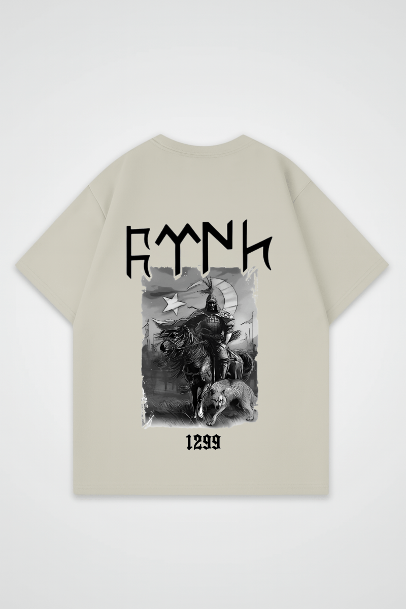 GÖKTÜRK - OVERSIZED SHIRT BACKPRINT - Edeltürke