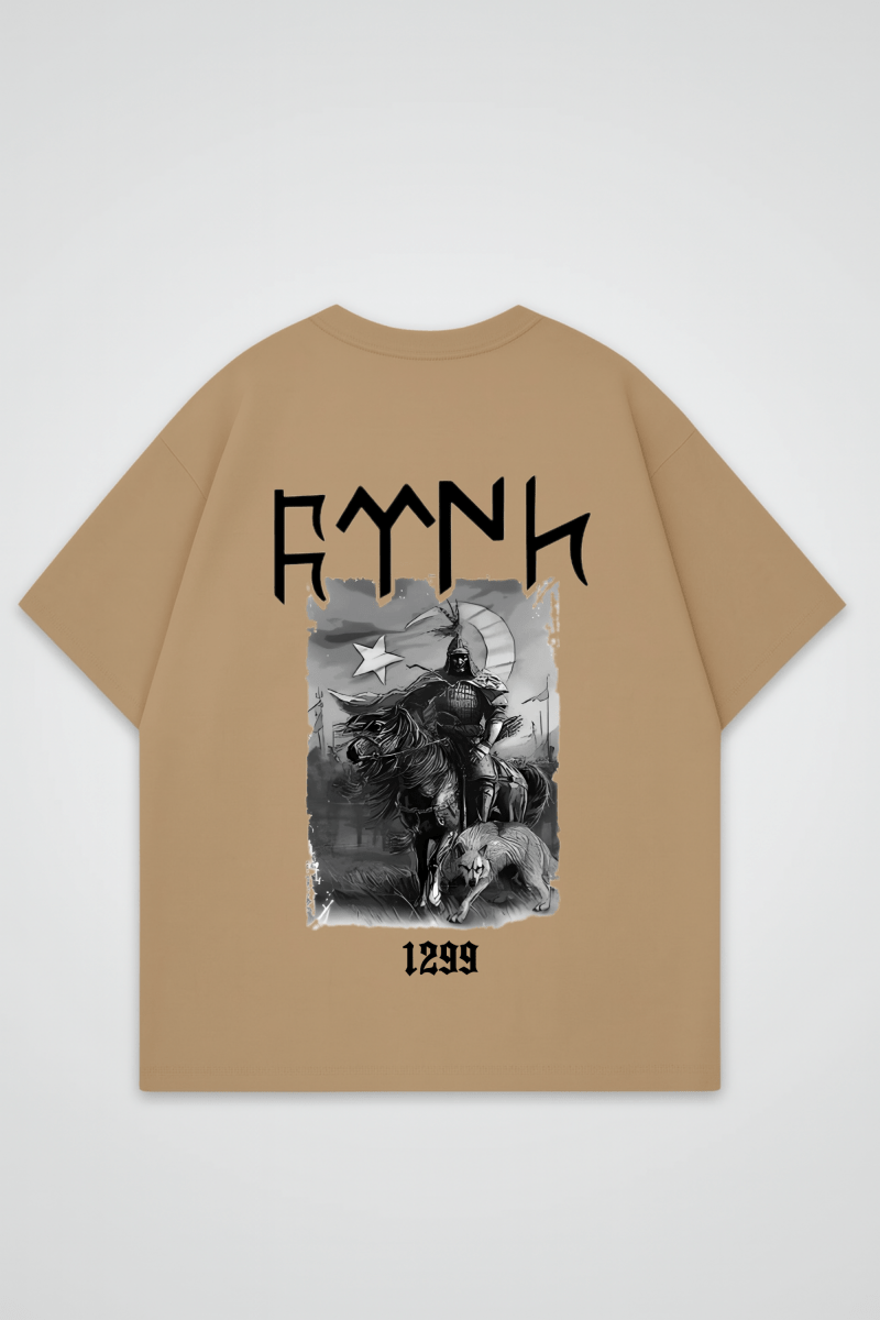 GÖKTÜRK - OVERSIZED SHIRT BACKPRINT - Edeltürke