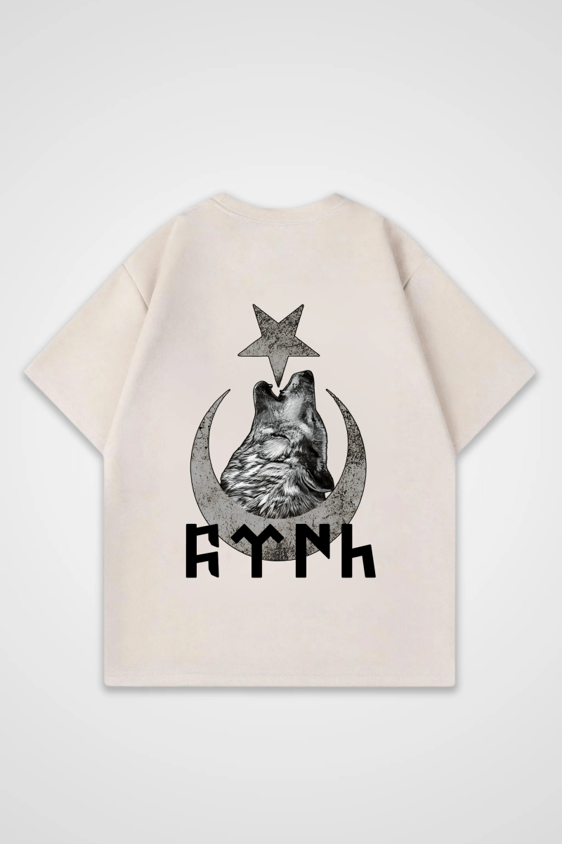 GÖKTÜRK - OVERSIZED SHIRT BACKPRINT - Edeltürke