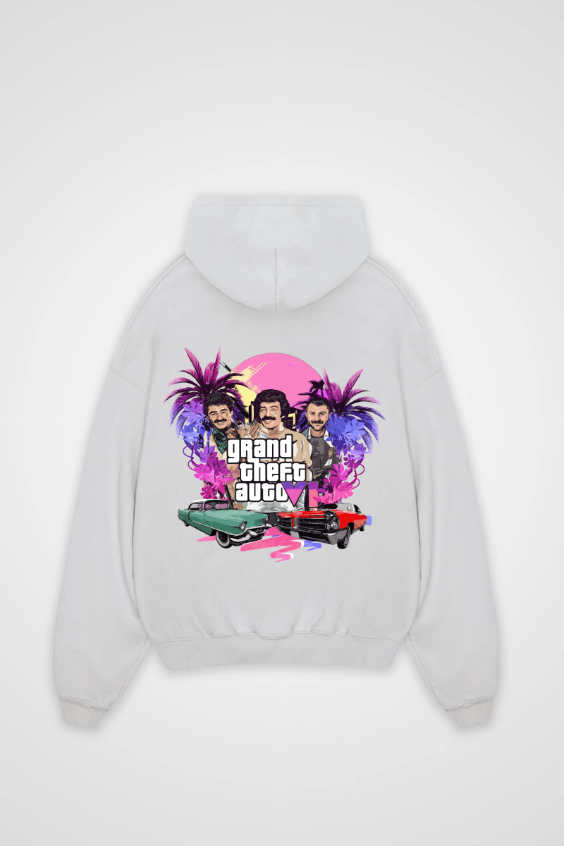 GTA VI - OVERSIZED HOODIE BACKPRINT - Edeltürke