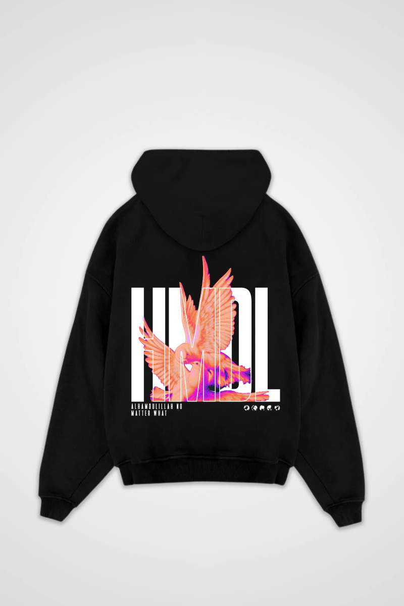 HMDL - OVERSIZED HOODIE BACKPRINT - Edeltürke