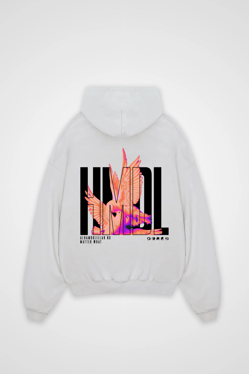 HMDL - OVERSIZED HOODIE BACKPRINT - Edeltürke