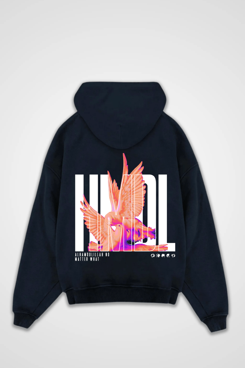 HMDL - OVERSIZED ZIPPER HOODIE - Edeltürke