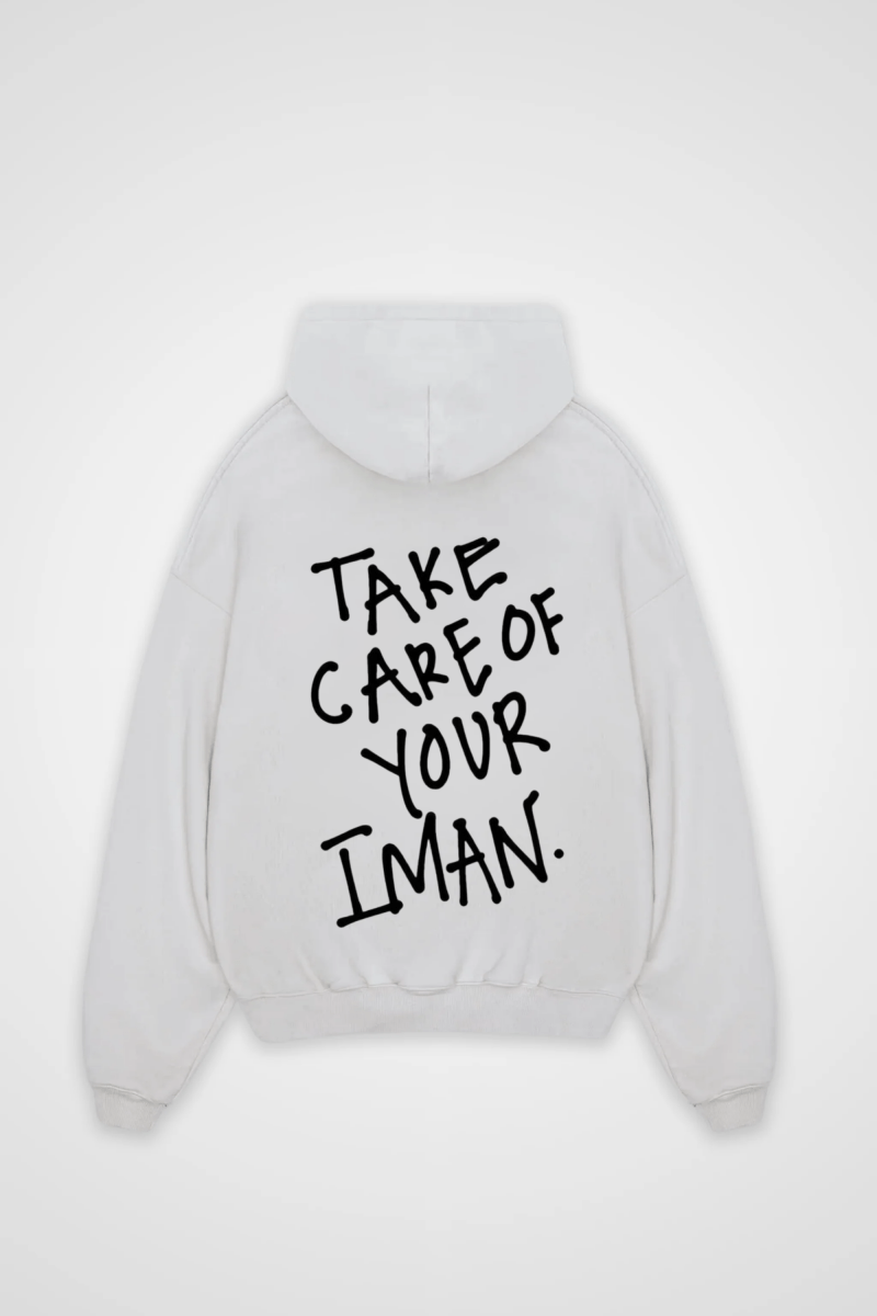 IMAN - OVERSIZED HOODIE BACKPRINT - Edeltürke