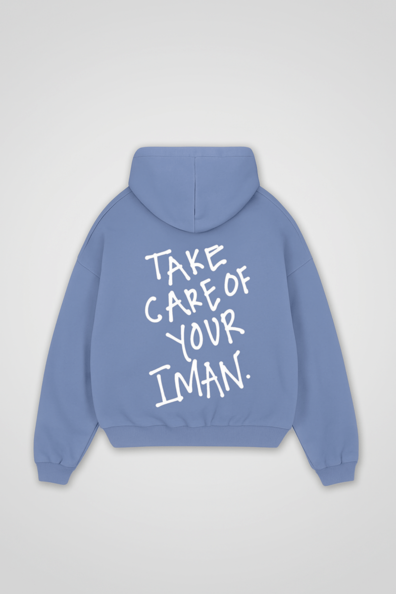 IMAN - OVERSIZED HOODIE BACKPRINT - Edeltürke