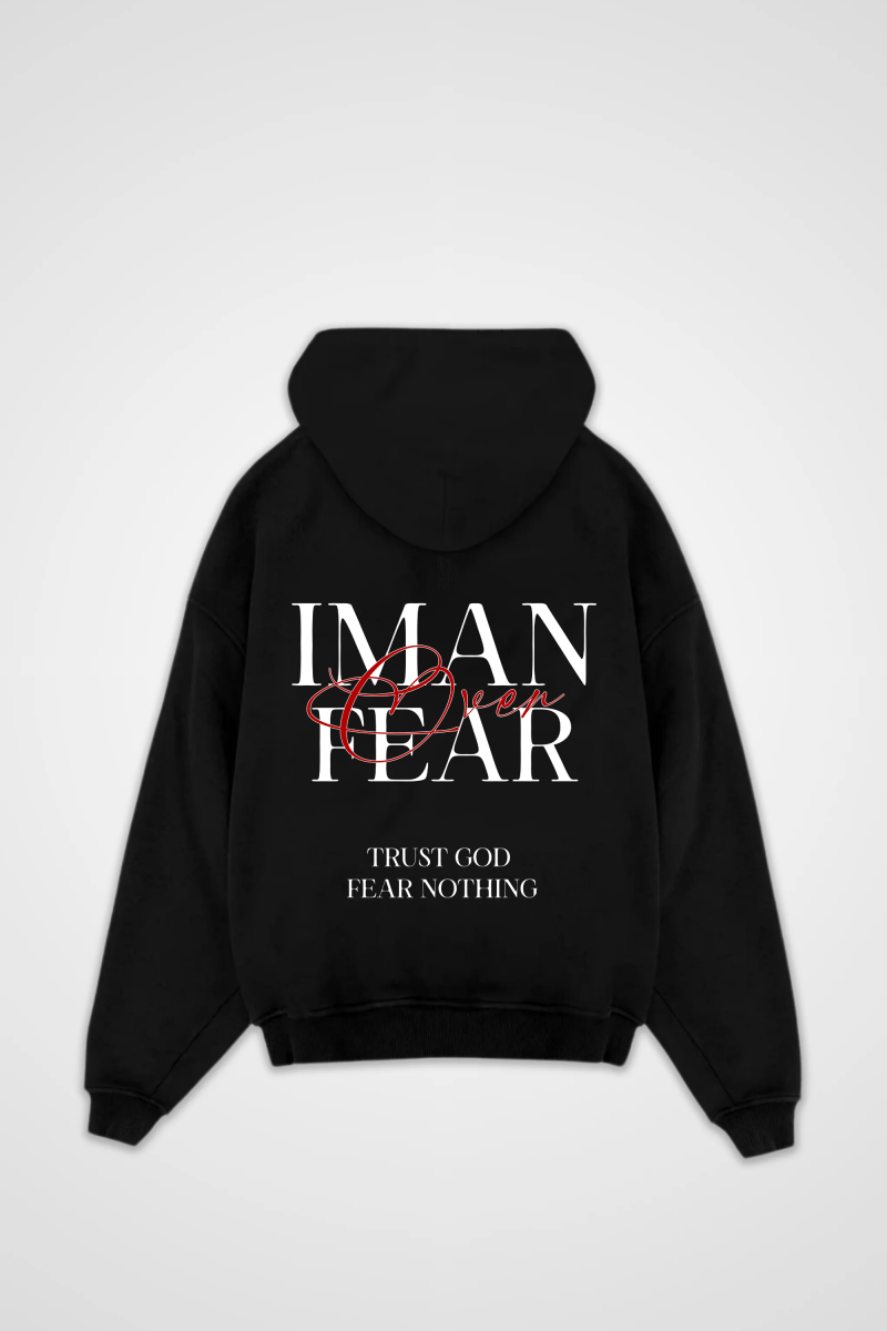 IMAN - OVERSIZED HOODIE BACKPRINT - Edeltürke